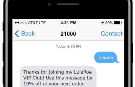 Lularoe Marketing Ideas with Text Messaging