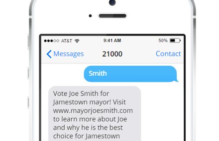 Politicians Use Text Messaging to Reach Voters