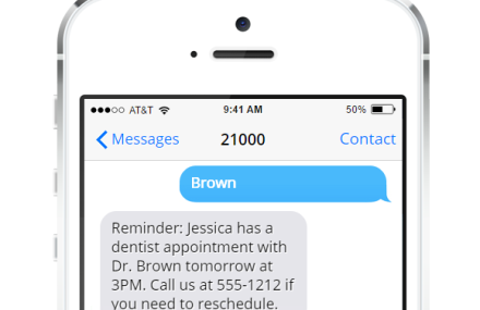 Dentists Save Time & Money with Text Message Appointment Reminders