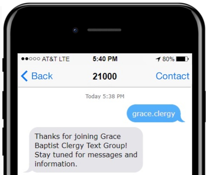 text messaging churches